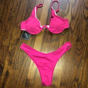 Magenta Bathing Suit